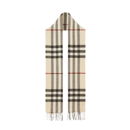 BURB WOOL/ WHITE & BLACK