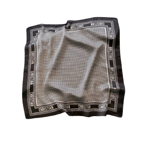 CHRISTAIN DOIR SILK/ BLACK