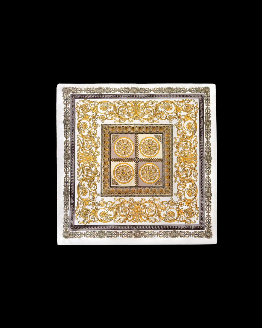 VERCASE SILK/ WHITE & GOLD
