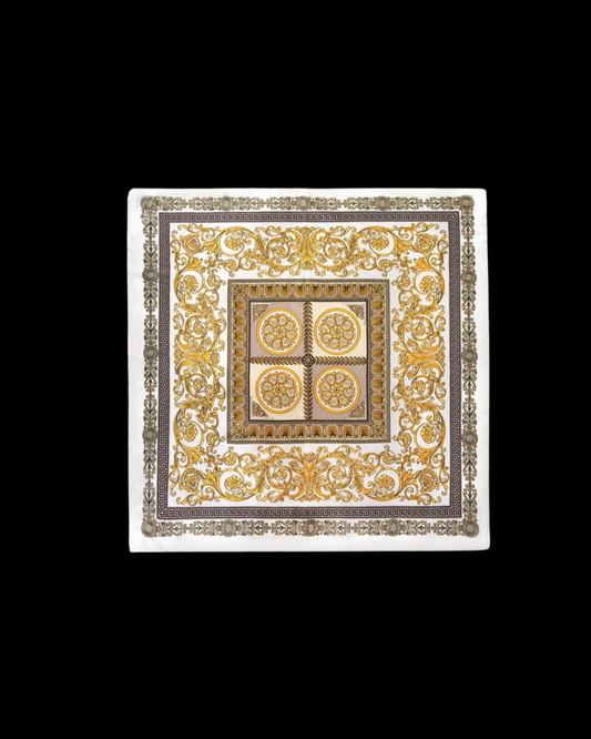 VERCASE SILK/ WHITE & GOLD