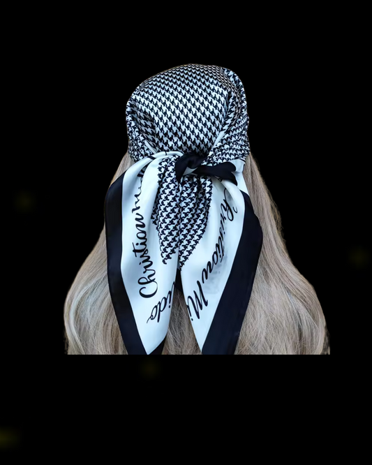 CHRISTAN DIOR/ WHITE & BLACK